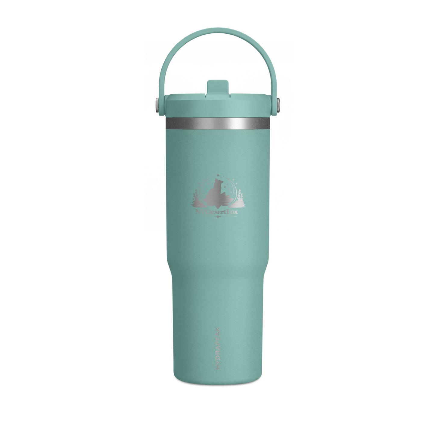 32oz Nomad Tumbler – Insulated Travel Bottle with Adventure Campfire Logo