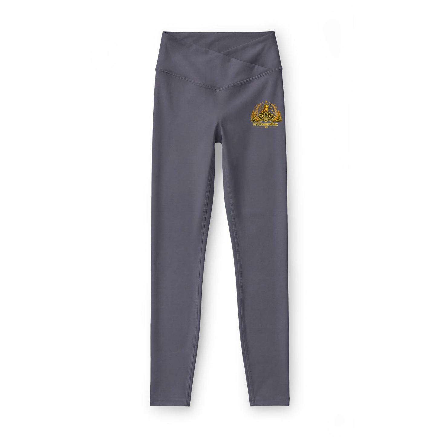 Yoga Leggings — Golden Mountain Nature Graphic Luxe Leggings