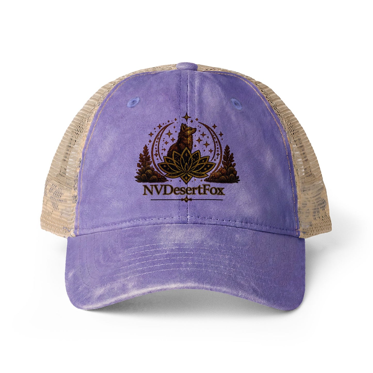 Women's Washed Mesh-Back Cap