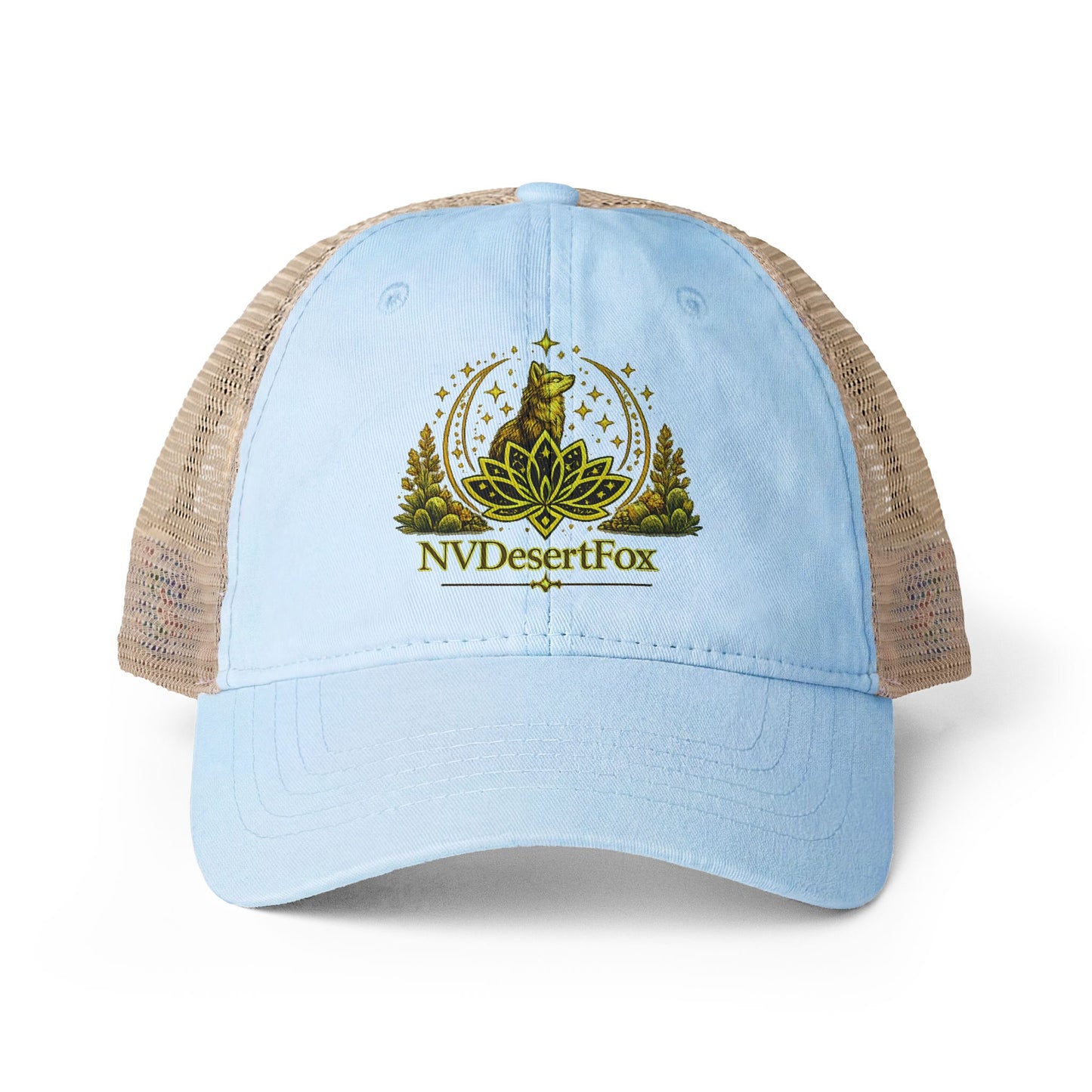 Women's Washed Mesh-Back Cap