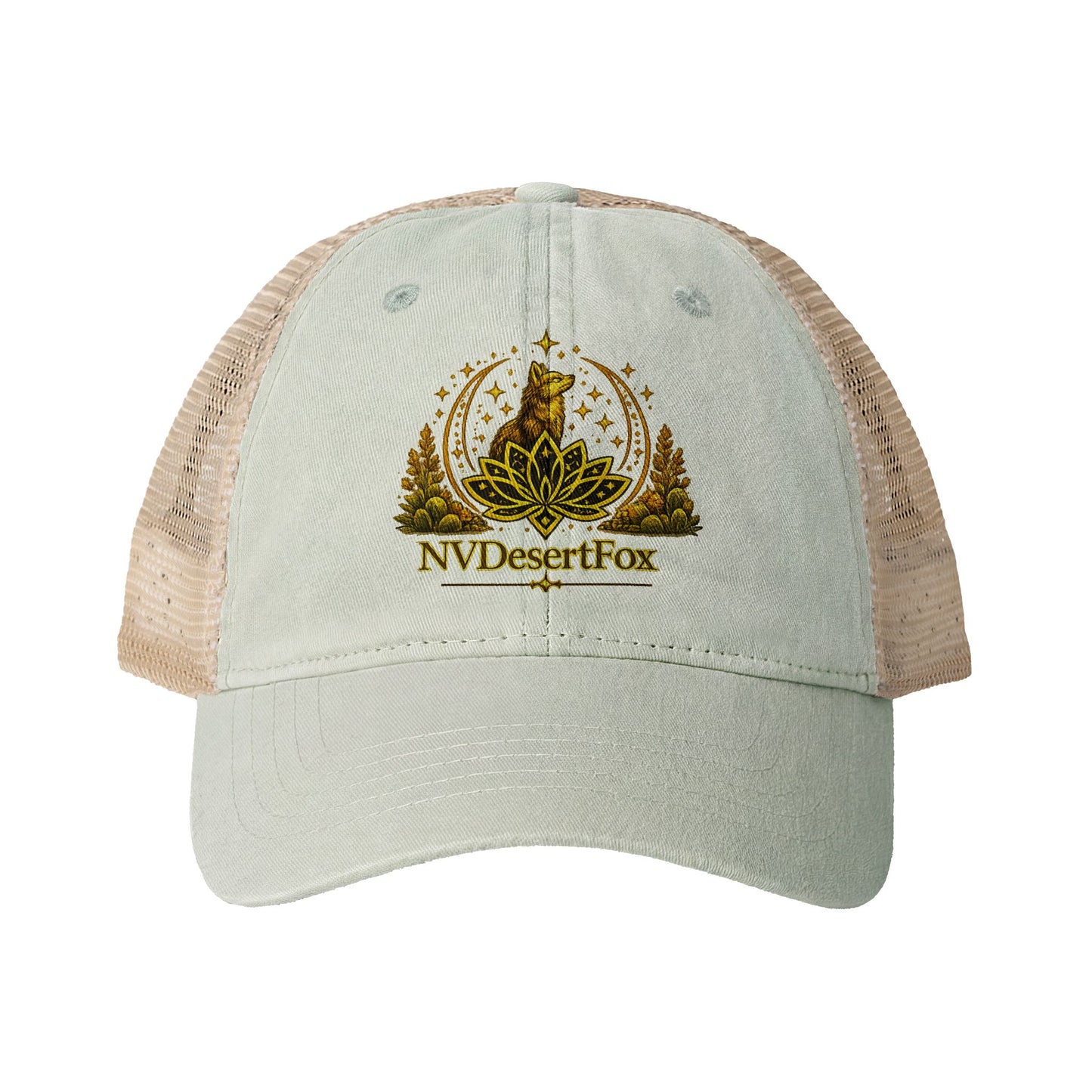 Women's Washed Mesh-Back Cap