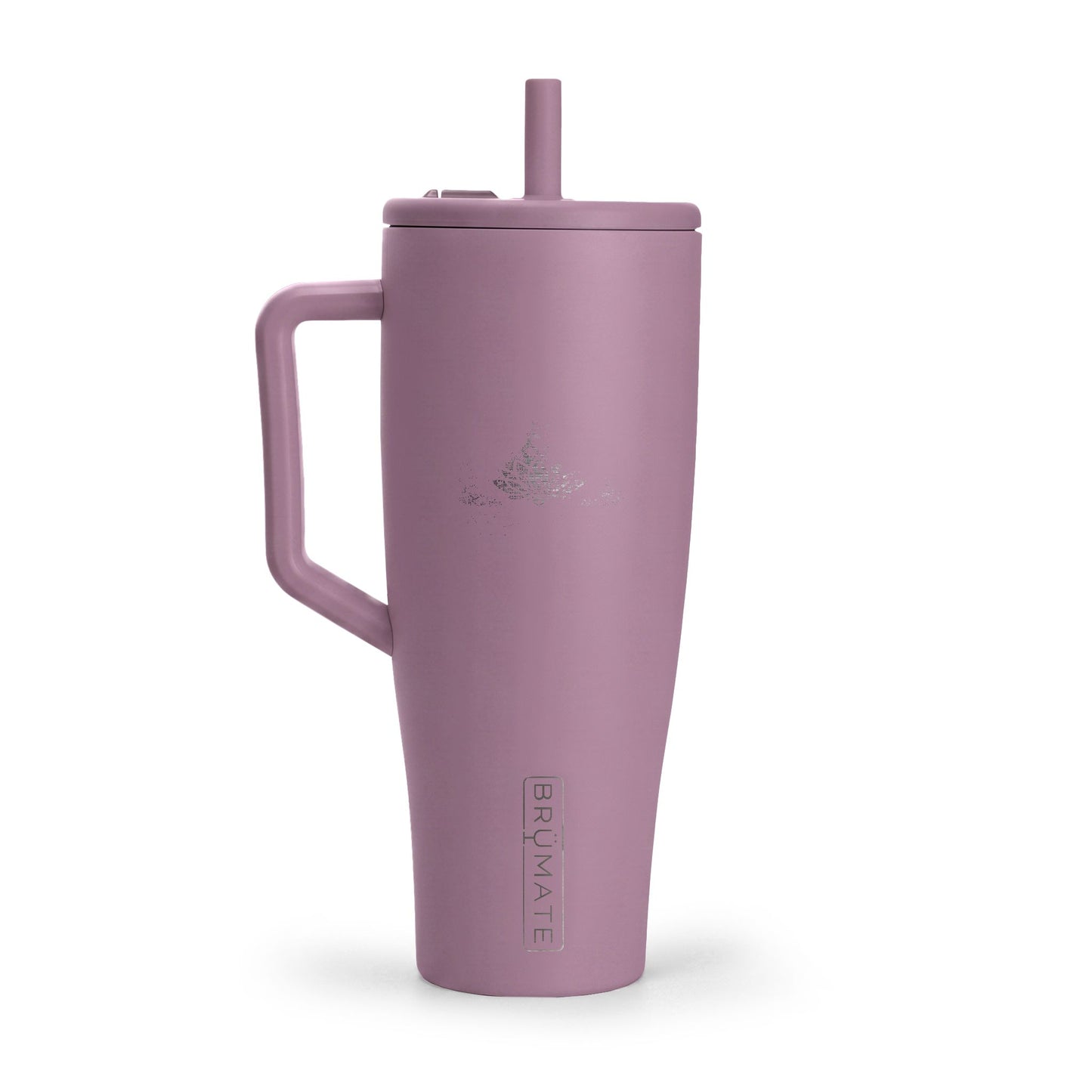 40oz Insulated Tumbler with Handle & Lid — Engravable Travel Mug