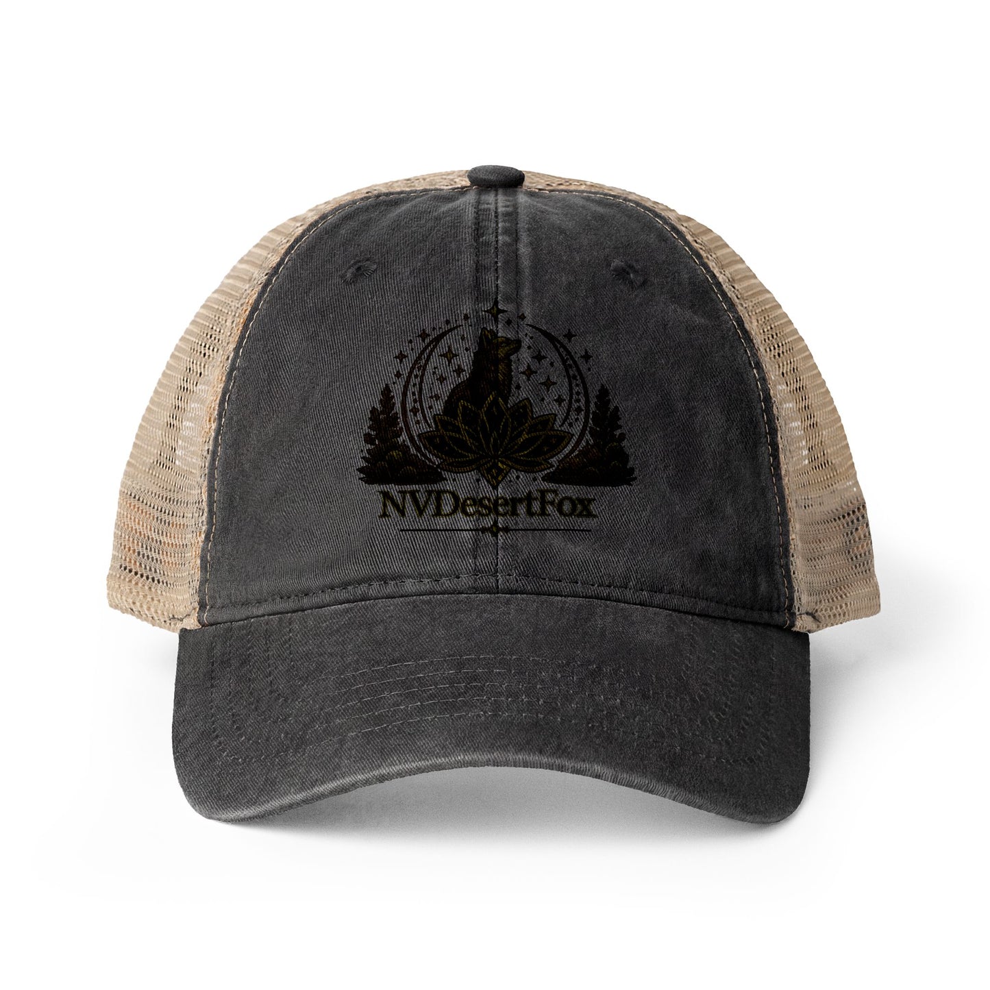 Women's Washed Mesh-Back Cap