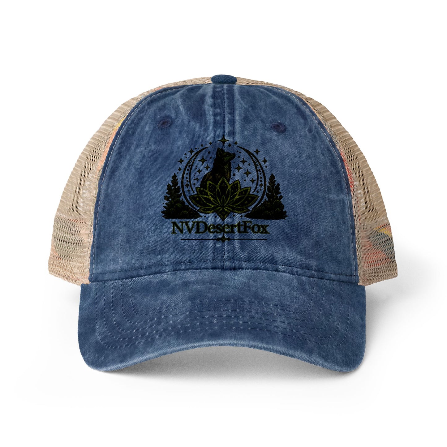 Women's Washed Mesh-Back Cap