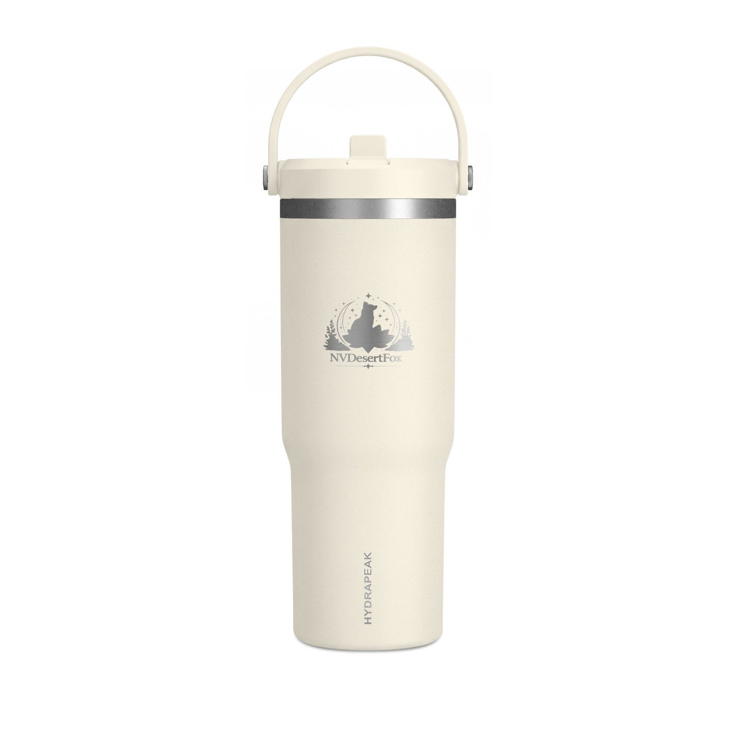 32oz Nomad Tumbler – Insulated Travel Bottle with Adventure Campfire Logo