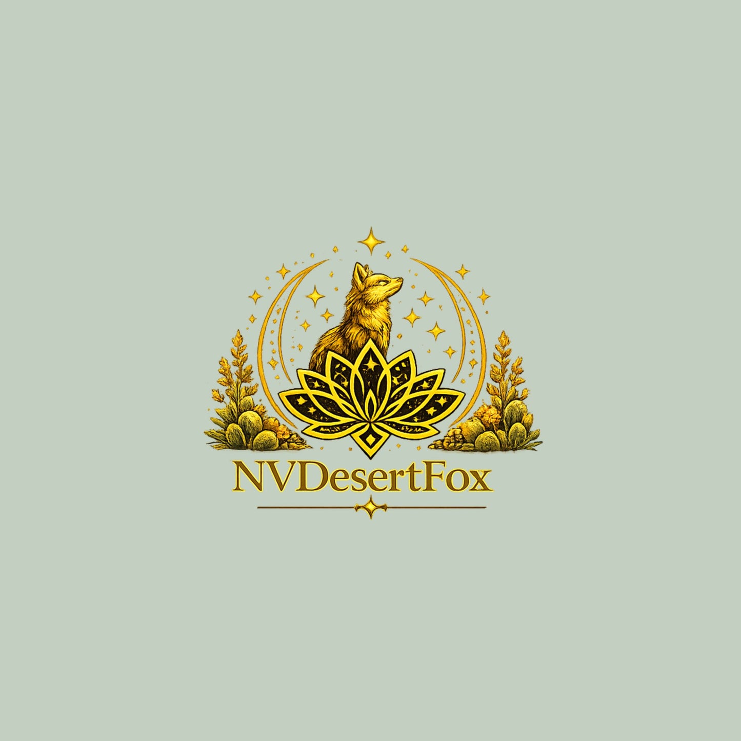 Embroidered Explorer Sling Bag — NV Desert Fox Logo